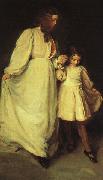 Beaux, Cecilia Dorothea and Francesca Spain oil painting artist